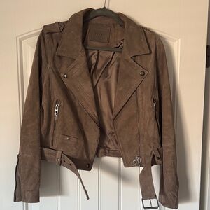 Blank NYC Suede Moto Jacket